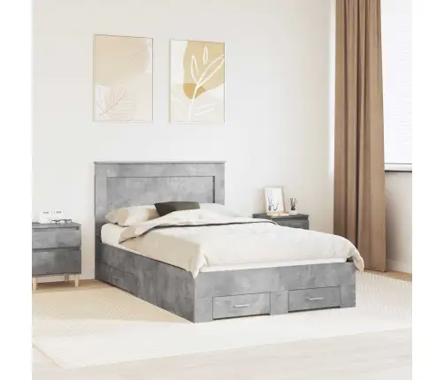 Lovos Rėmas Su Stalčių Su Galvūgalio Apdirbta Mediena