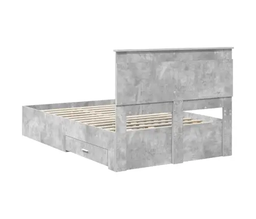 Gultas Rāmis Ar Atvilktni Ar Galvas Klāju Inženierijas Koks Vidaxl