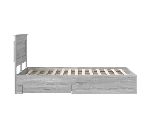 Lovos Rėmas Su Stalčių Su Galvūgalio Apdirbta Mediena