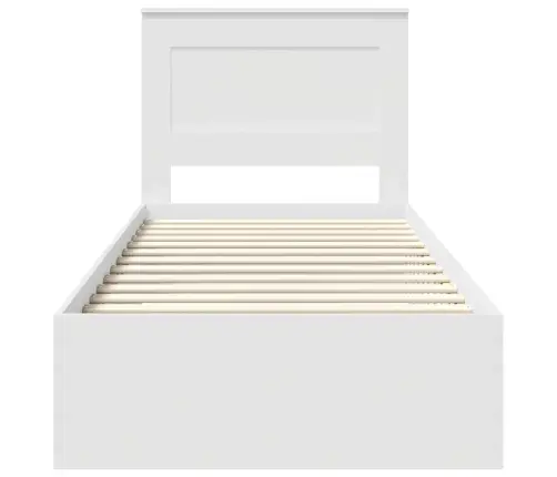 Gultas Rāmis Ar Atvilktni Ar Galvas Klāju Inženierijas Koks Vidaxl