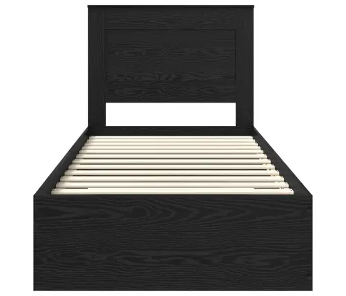 Gultas Rāmis Ar Atvilktni Ar Galvas Klāju Inženierijas Koks Vidaxl