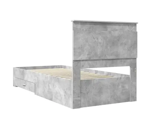 Lovos Rėmas Su Stalčių Su Galvūgalio Apdirbta Mediena