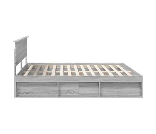 Voodi Raam Peaga Hall Sonoma 200 X 200 Cm Tahke Mänd