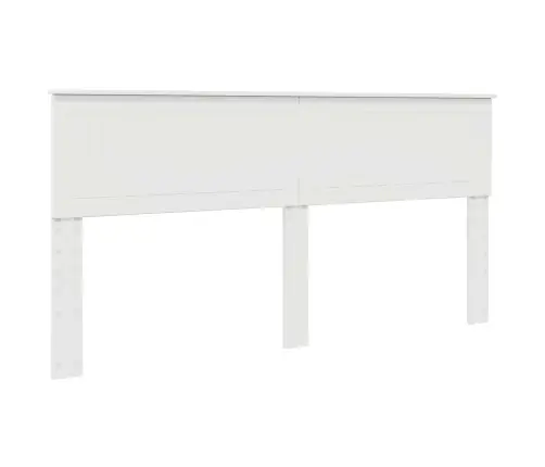 Gultas Rāmis Balts 180 X 200 Cm Ciets Priedes Koks Vidaxl