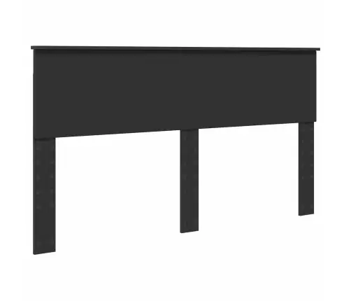 Gultas Rāmis Melna 160 X 200 Cm Ciets Priedes Koks Vidaxl