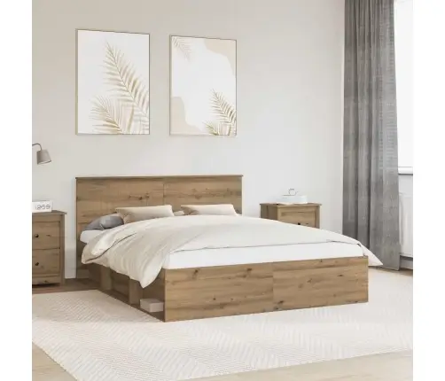 Lovos Rėmas Meistrų Ąžuolas 160 X 200 Cm Kietos Pušies Mediena