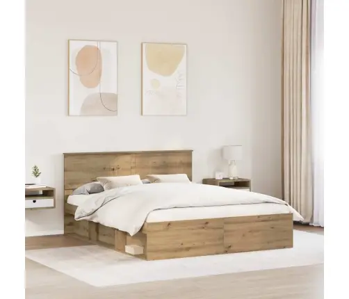 Lovos Rėmas Meistrų Ąžuolas 160 X 200 Cm Kietos Pušies Mediena