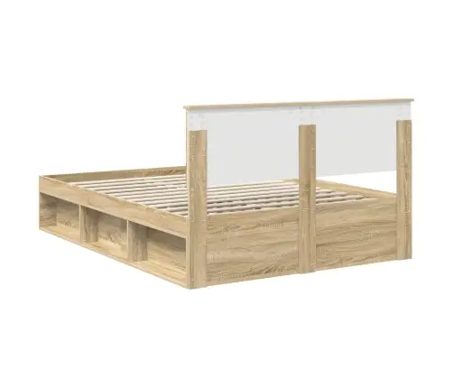 Lovos Rėmas Sonoma 140 X 190 Cm Kietos Pušies Mediena