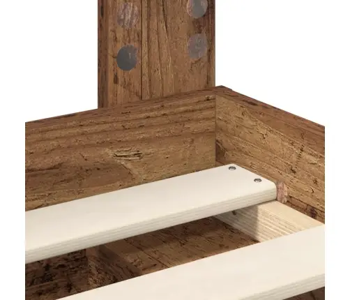 Lovos Rėmas Senas Medis 100 X 200 Cm Kietos Pušies Mediena