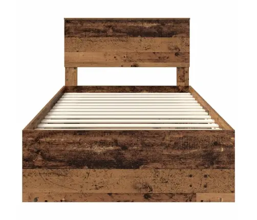 Lovos Rėmas Senas Medis 100 X 200 Cm Kietos Pušies Mediena