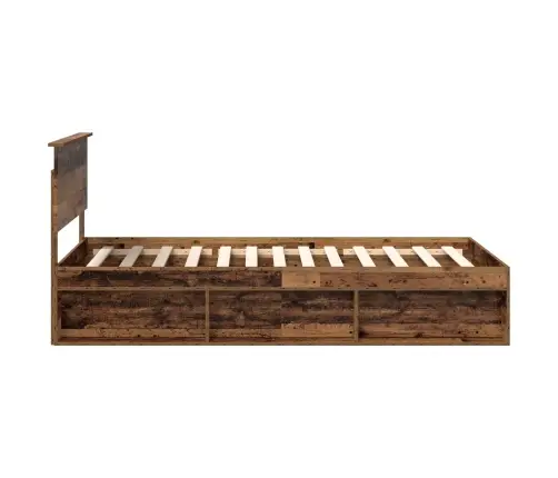 Lovos Rėmas Senas Medis 100 X 200 Cm Kietos Pušies Mediena