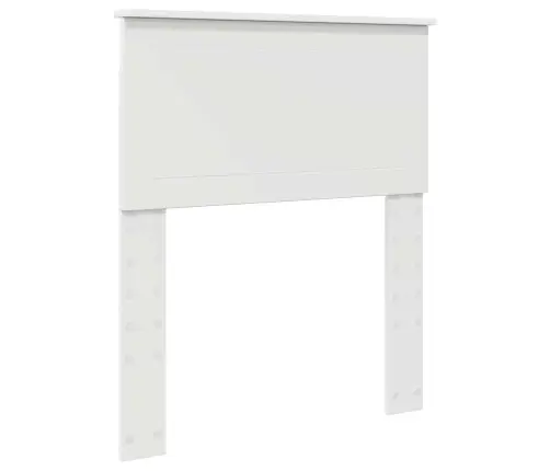Lovos Rėmas Balta 75 X 190 Cm Kietos Pušies Mediena