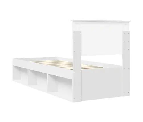 Lovos Rėmas Balta 75 X 190 Cm Kietos Pušies Mediena