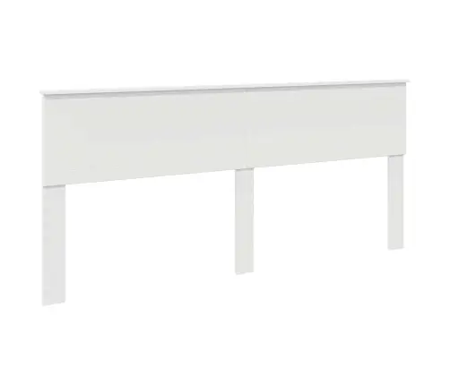 Gultas Rāmis Ar Atvilktni Balts 200 X 200 Cm Inženieru Koks Vidaxl