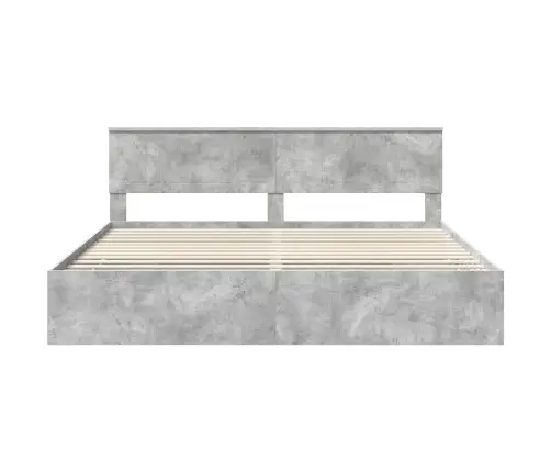 Voodi Raam Sahtliga Peaga Betoonhall 200 X 200 Cm Inseneripuit