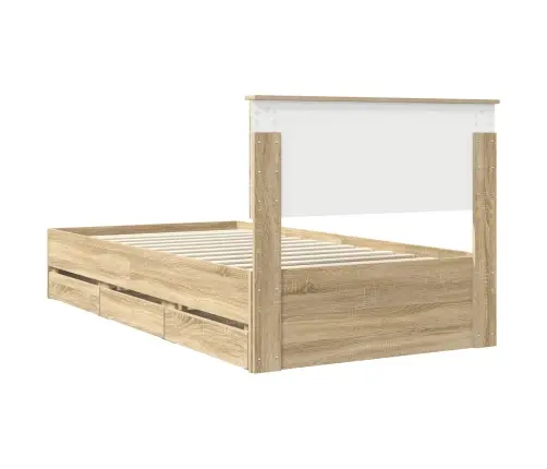 Lovos Rėmas Sonoma Ąžuolas 100 X 200 Cm Inžinerinė Mediena