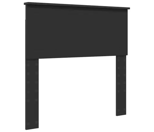 Voodi Raam Sahtliga Peaga Must 90 X 190 Cm Inseneripuit