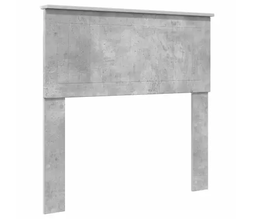 Gultas Rāmis Betona Pelēks 90 X 190 Cm Inženieru Koks Vidaxl