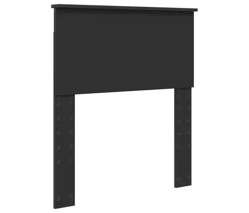 Gultas Rāmis Ar Atvilktni Melna 75 X 190 Cm Inženieru Koks Vidaxl