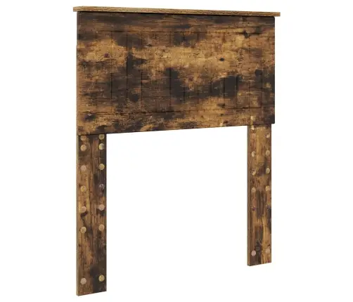 Voodi Raam Sahtliga Suitsetatud Tamm 75 X 190 Cm Inseneripuit