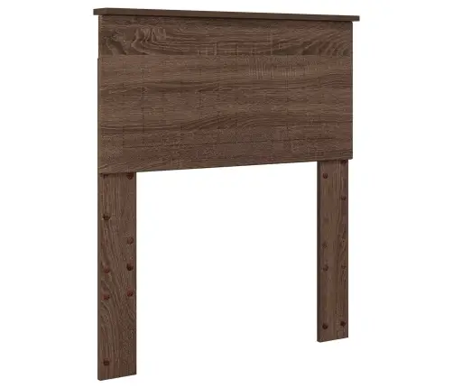 Voodi Raam Sahtliga Peaga Pruun Tamme 75 X 190 Cm Inseneripuit