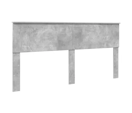 Voodi Raam Peaga Sahtliga Betoonhall 180 X 200 Cm Tehispuit