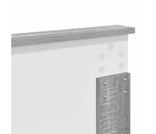 Lovos Rėmas Pilkas Sonoma 140 X 190 Cm Apdirbta Mediena