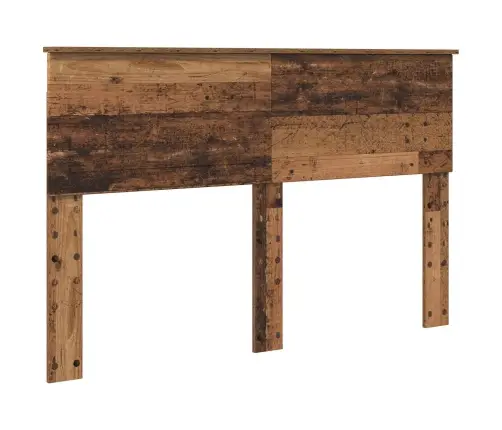 Gultas Rāmis Vecs Koks 140 X 190 Cm Inženierijas Koks Vidaxl