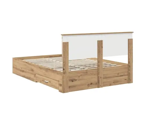 Lovos Rėmas Amatininkų Ąžuolas 135 X 190 Cm Apdirbta Mediena