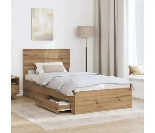 Lovos Rėmas Amatininkų Ąžuolas 100 X 200 Cm Apdirbta Mediena