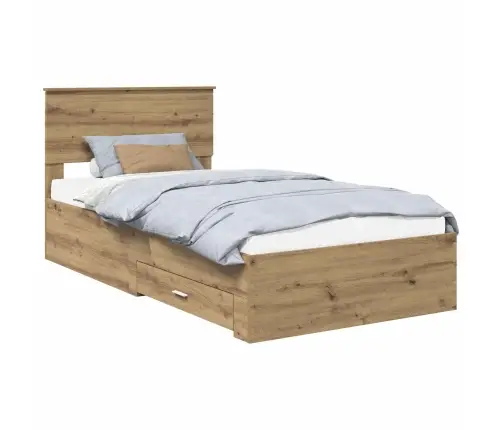 Lovos Rėmas Amatininkų Ąžuolas 100 X 200 Cm Apdirbta Mediena