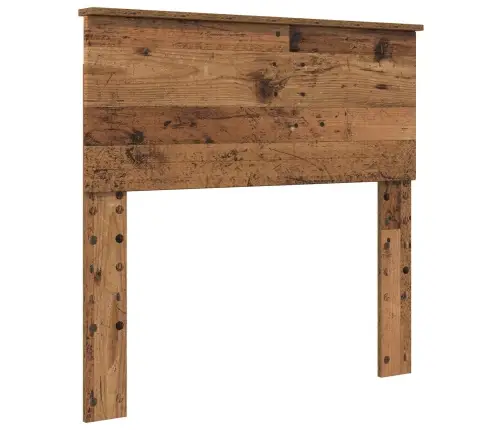 Gultas Rāmis Vecs Koks 90 X 200 Cm Inženierijas Koks Vidaxl