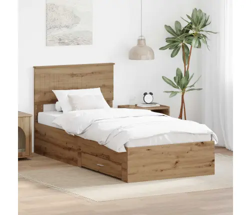 Lovos Rėmas Amatininkų Ąžuolas 90 X 190 Cm Apdirbta Mediena