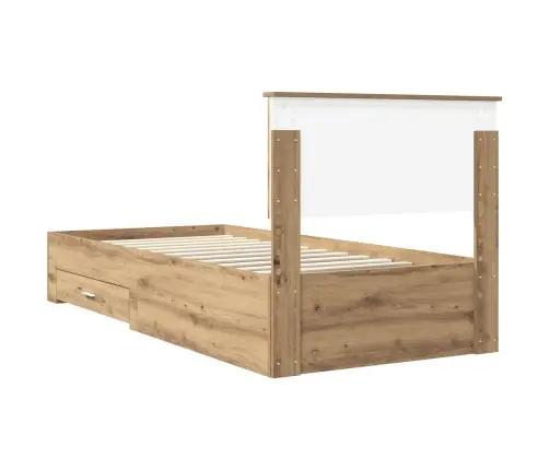 Lovos Rėmas Amatininkų Ąžuolas 90 X 190 Cm Apdirbta Mediena