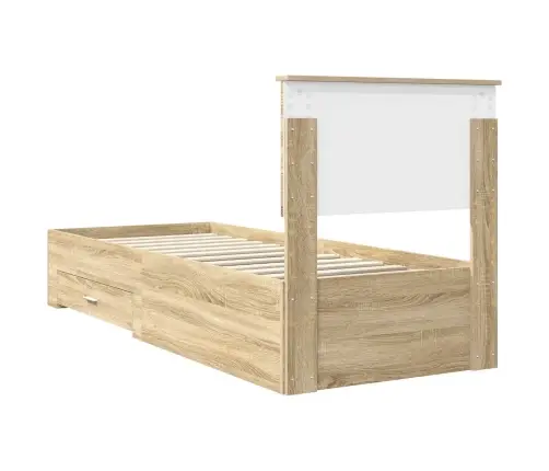 Lovos Rėmas Su Galvūgalio Sonamos Ąžuolo Ir Sidabro 75 X 190 Cm