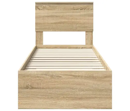 Lovos Rėmas Su Galvūgalio Sonamos Ąžuolo Ir Sidabro 75 X 190 Cm