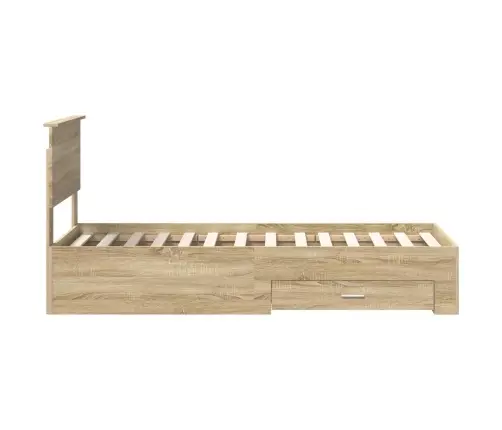 Lovos Rėmas Su Galvūgalio Sonamos Ąžuolo Ir Sidabro 75 X 190 Cm