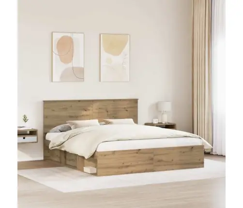 Lovos Rėmas Meistrų Ąžuolas 180 X 200 Cm Kietos Pušies Mediena