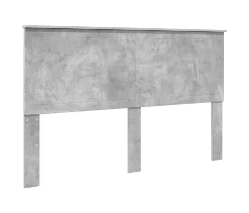 Gultas Rāmis Betons 160 X 200 Cm Ciets Priedes Koks Vidaxl