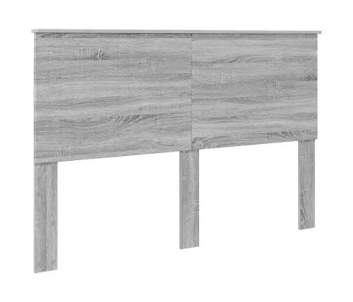 Lovos Rėmas Pilkas Sonoma 150 X 200 Cm Kietos Pušies Mediena