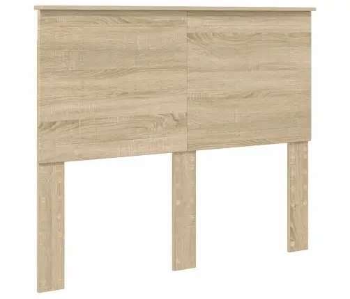 Gultas Rāmis Sonoma Ozols 135 X 190 Cm Ciets Priedes Koks Vidaxl