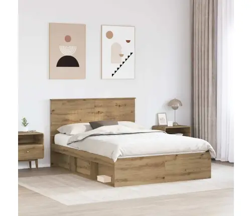 Lovos Rėmas Meistrų Ąžuolas 135 X 190 Cm Kietos Pušies Mediena