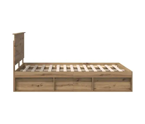 Lovos Rėmas Meistrų Ąžuolas 135 X 190 Cm Kietos Pušies Mediena