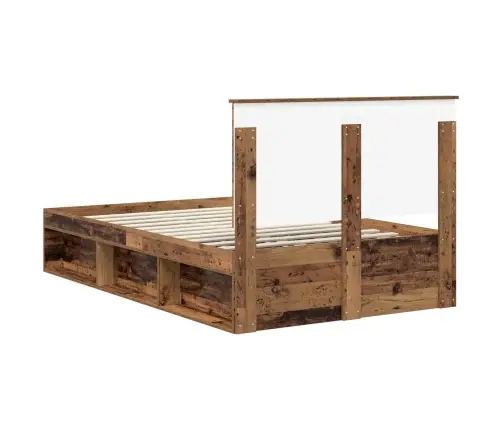 Lovos Rėmas Senas Medis 120 X 200 Cm Kietos Pušies Mediena