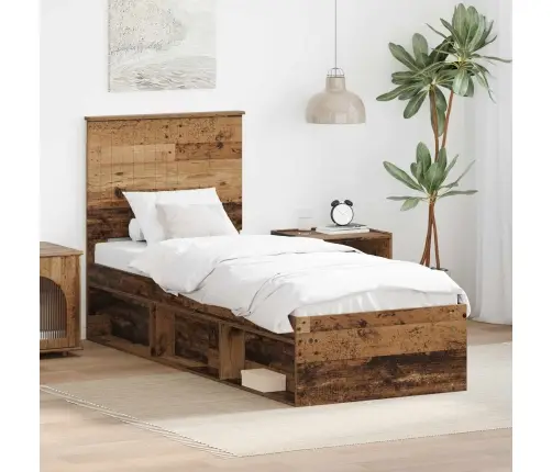 Lovos Rėmas Senas Medis 75 X 190 Cm Kietos Pušies Mediena