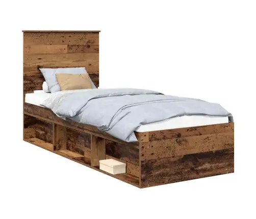 Lovos Rėmas Senas Medis 75 X 190 Cm Kietos Pušies Mediena