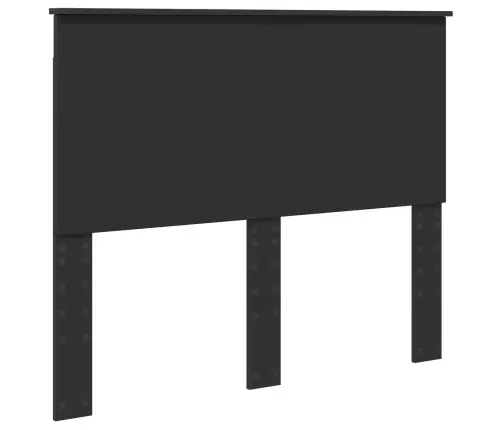 Lovos Rėmas Su Stalčių Juoda 135 X 190 Cm Inžinerinė Mediena