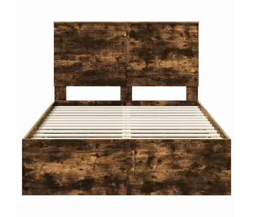 Lovos Rėmas Rūkyta Ąžuolas 120 X 200 Cm Inžinerinė Mediena