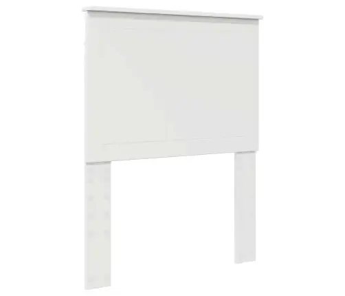 Gultas Rāmis Ar Atvilktni Balts 75 X 190 Cm Inženieru Koks Vidaxl