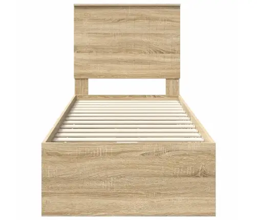 Lovos Rėmas Sonoma Ąžuolas 75 X 190 Cm Inžinerinė Mediena